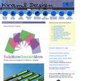 Tablet Screenshot of kramldesign.com